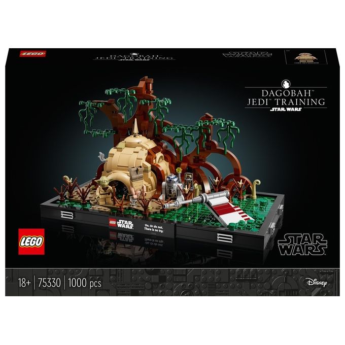 LEGO Star Wars Diorama Addestramento Jedi su Dagobah