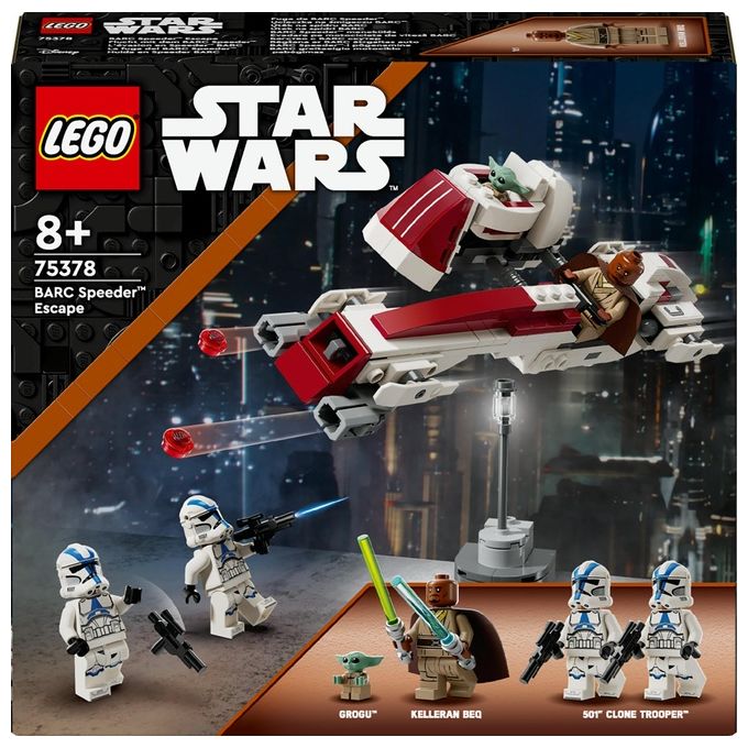 Lego Star Wars La Fuga del BARC Speeder
