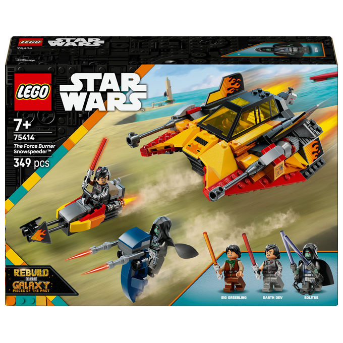 Lego Star Wars Snowspeeder Force Burner 75414 Giocattolo costruzioni