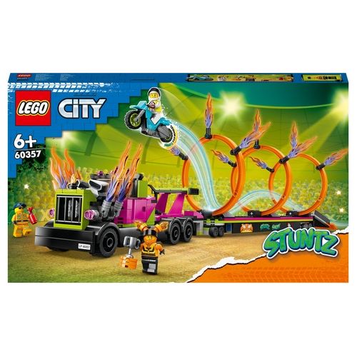LEGO Stunt Truck: sfida dell'anello di fuoco