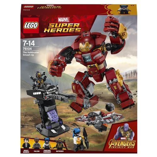LEGO Super Heroes Duello Con L'Hulkbuster 76104