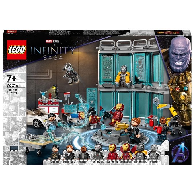 LEGO Super Heroes Armeria di Iron Man