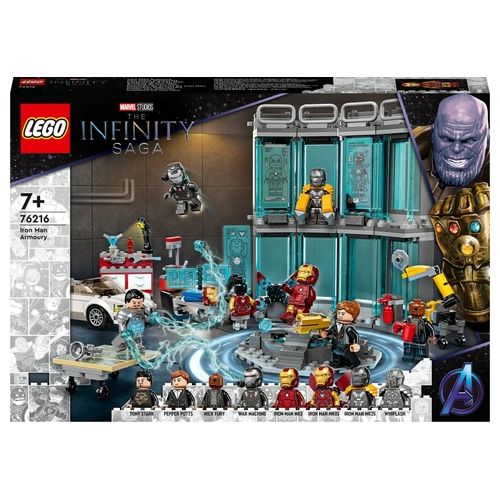 LEGO Super Heroes Armeria di Iron Man