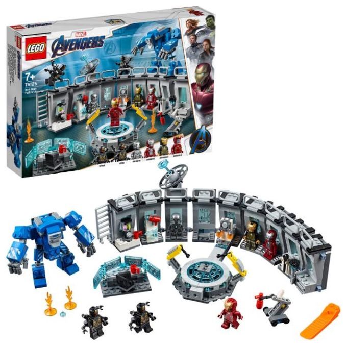 LEGO Super Heroes Sala Delle Armature di Iron Man 76125