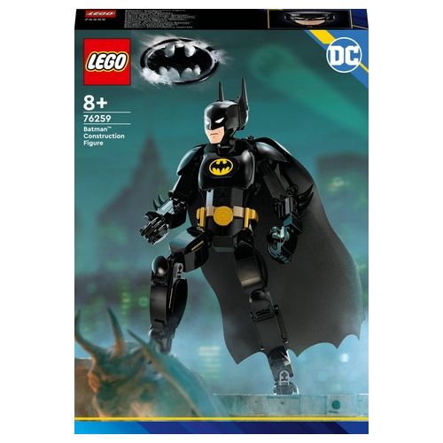 LEGO DC 76259 Personaggio di Batman, Supereroe Giocattolo con Mantello dal Film Batman del 1989, Idea Regalo Bambini