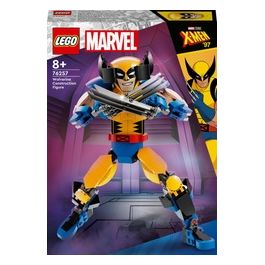 LEGO Marvel 76257 Personaggio di Wolverine, Action Figure Costruibile degli X-Men con 6 Elementi Artiglio, Collezione Supereroi