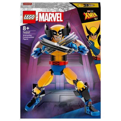 LEGO Marvel 76257 Personaggio di Wolverine, Action Figure Costruibile degli X-Men con 6 Elementi Artiglio, Collezione Supereroi