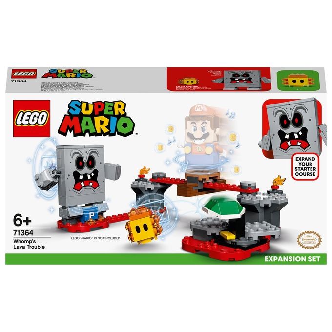 Image of LEGO Super Mario Guai con la Lava di Womp Pack di Espansione