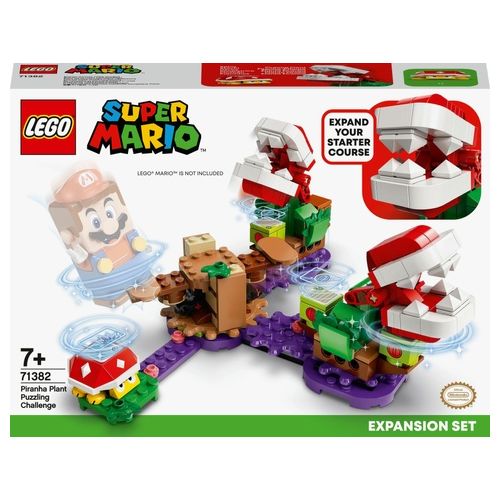 LEGO Super Mario La Sfida Rompicapo della Pianta Piranha Pack di Espansione