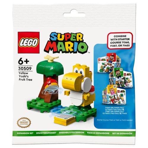 LEGO Super Mario Pack Espansione Albero di Frutta di Yoshi Giallo