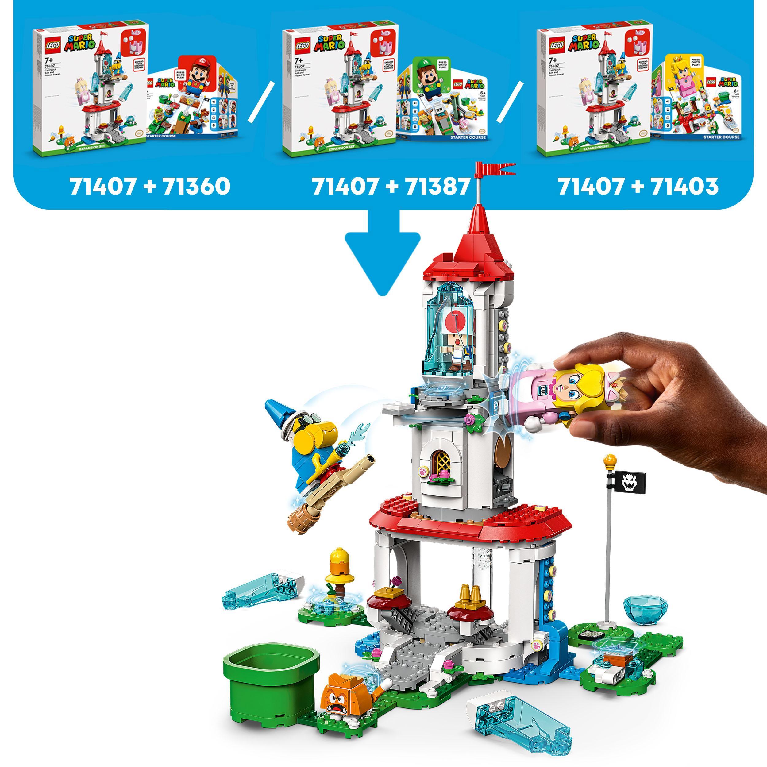 LEGO Super Mario Pack Espansione Costume di Peach Gatto e