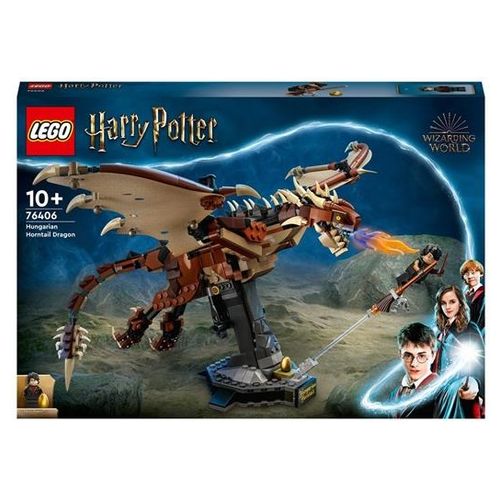 LEGO Harry Potter Ungaro Spinato, Modellino da Costruire, Set da Collezione con Drago Giocattolo, Idea Regalo con Personaggi Hogwarts