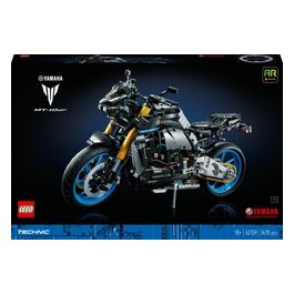 LEGO Technic 42159 Yamaha MT-10 SP, Modellino Moto per Adulti, Replica Motocicletta con App AR, Regalo per Uomo e Donna