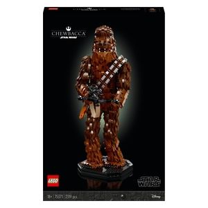 La splendida Figure di CHEWBACCA da Star Wars in versione LEGO è scontata  su