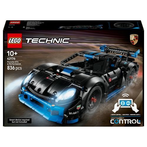 Technic Auto da Corsa Porsche GT4 e-Performance, Macchina Telecomandata, Modellino di Auto da Costruire Interattivo