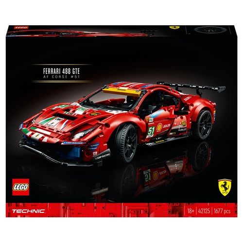 LEGO Technic Ferrari 488 GTE Af Corse #51