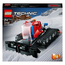 Technic 42148 Gatto delle Nevi, Set 2 in 1 con Motoslitta e Spazzaneve Giocattolo, Giochi per Bambini 7+, Idee Regalo