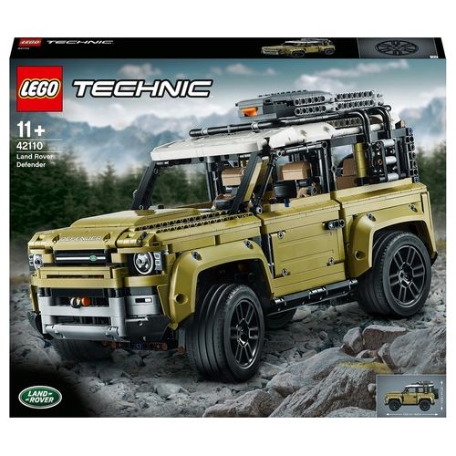 LEGO Technic: Land Rover Defender Modellino Auto da Costruire di Jeep Fuoristrada