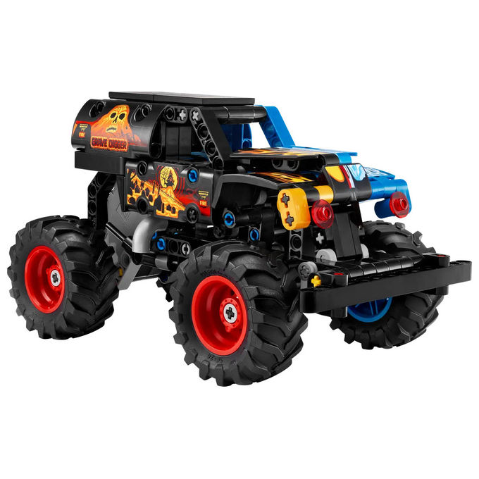 LEGO Technic Monster Jam Grave Digger Fuoco e Ghiaccio 42219
