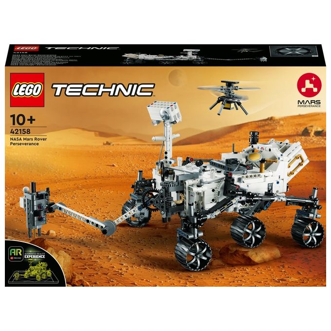 LEGO Technic 42158 NASA Mars Rover Perseverance, Set Spaziale con Esperienza App AR, Idea Regalo Gioco Scientifico Bambini 10+
