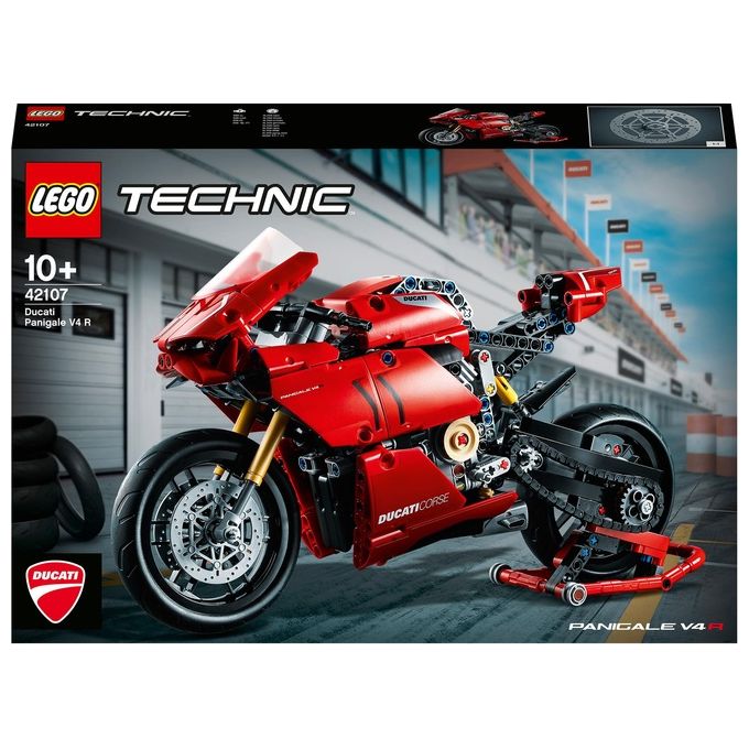 LEGO Technic Ducati Panigale V4 R, Superbike Collezionabili Da Esposizione