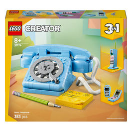 Telefono Retrò Creator 3in1 383 Pezzi