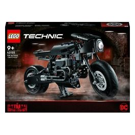 LEGO Technic 42155 THE BATMAN – BATCYCLE, Moto Giocattolo da Collezione, Modellino Motocicletta del Supereroe, Film del 2022