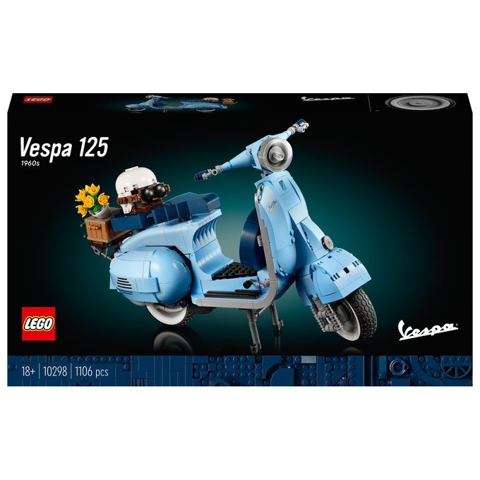 LEGO Vespa 125 Set in Mattoncini Modellismo per Adulti Replica Piaggio Anni 60