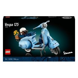 LEGO Icons 10298 Vespa 125, Set in Mattoncini, Modellismo Adulti, Replica Piaggio Anni 60, Idea Regalo, Hobby Creativo