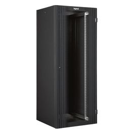 Legrand Armadio Rack da Pavimento 24 U 1226x600x600mm Porta in Vetro 2 Montanti Anteriori Ral 7016