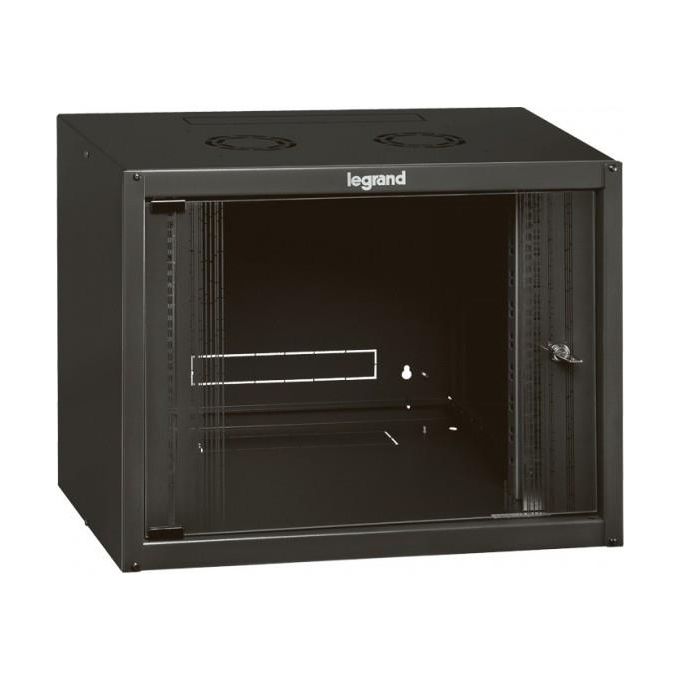Legrand Linkeo Fix 19'' 9U Armadio da Parete Nero
