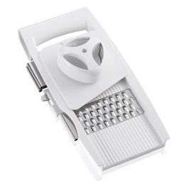 Grattugia Affettatore Universale 4 Funzioni bianco