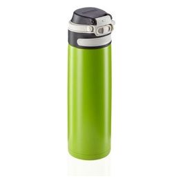 Leifheit Borraccia Flip in Acciaio Verde 600ml