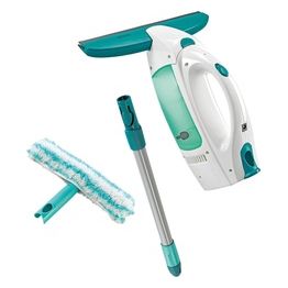 Leifheit Dry & Clean Set Lavavetri Elettrico con Manico e Washer Finestre