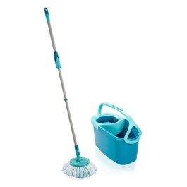 Leifheit Set Clean Twist Disc Mop Ergo Mop Pavimenti Turchese