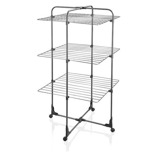 Stendibiancheria Classic Tower 270 Nero per Asciugatura Efficiente in Spazio Ridotto