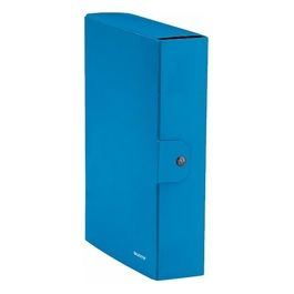 Leitz 39680036 Scatola Portaprogetti Wow in Cartone Dorso 10cm Formato 25x35cm Azzurro Metallizzato