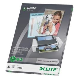 Confezione 100 pouches udt a4 80micron