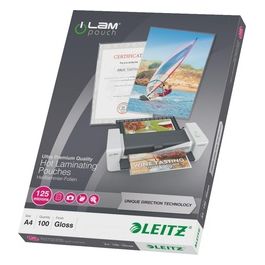 Confezione 100 pouches udt a4 125micron