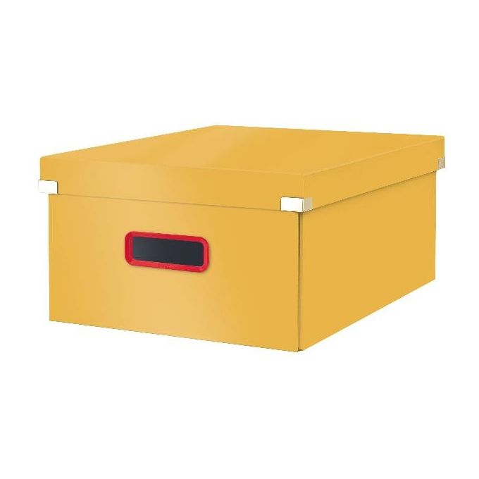 Leitz Cosy Click Store Scatola Archivio Grande Giallo