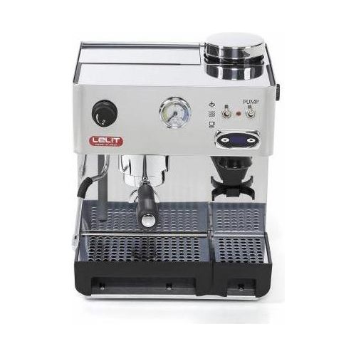 Lelit PL042TEMD Macchina Espresso Semiprofessionale Macinacaffe' Incorporato + Cialde Vapore TermoPID 1200 W 15 bar