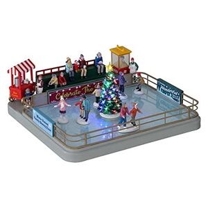 Lemax Outdoor Skating Rink con Adattatore 4.5V