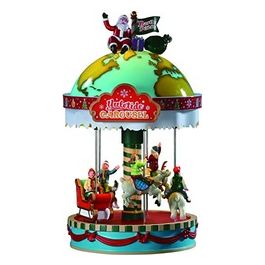 Yuletide Carousel con Adattatore 4.5V