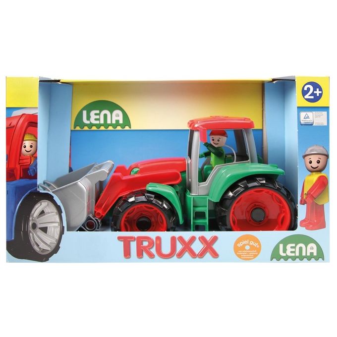 Lena Truxx Trattore con Personaggio 34cm