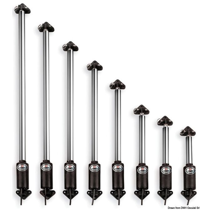 Lenco Attuatore elettrico lineare 839/1245 mm 12V