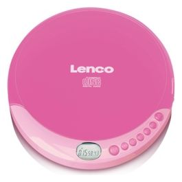 Lenco CD-011 Lettore Cd Portatile Rosa