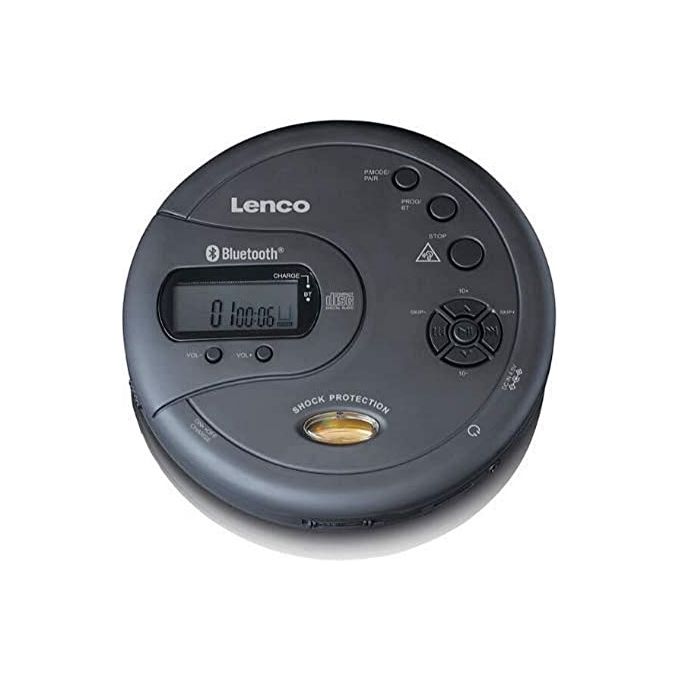 Lenco CD-300 Lettore CD Portatile Walkman Nero