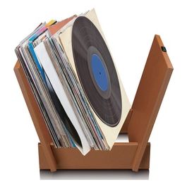 Custodia LP Classic Modello TTA-040 Marrone Design Vintage per Giradischi Protezione Eccellente