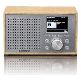 DAR-017WD Radio Compatta DAB con Bluetooth 5.0 in Legno