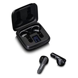 EPB-430BK Auricolari In-Ear con Bluetooth Ricarica Wireless USB Nero
